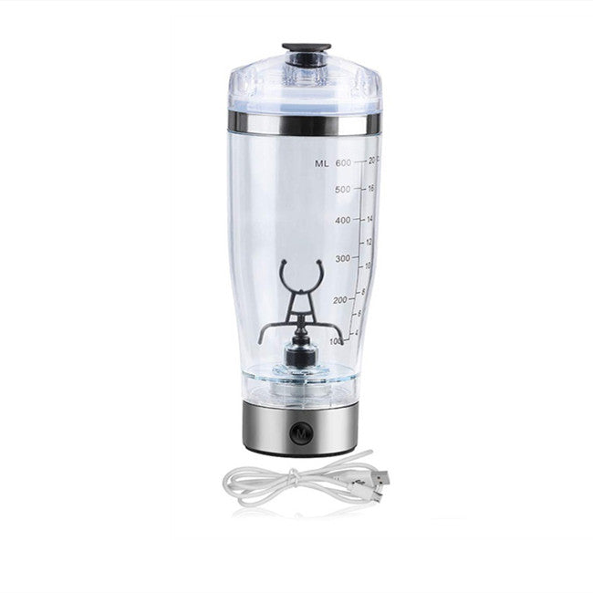 NEW 450/600ml Electric Protein Shaker Bottle Electric Vortex Mixer