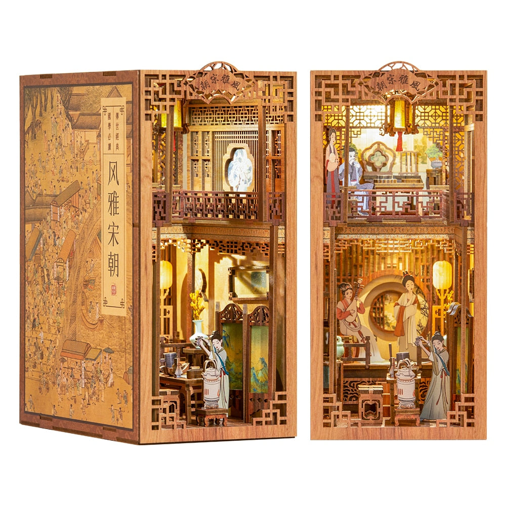 Dreamland of Alsace DIY Book Nook Kit - Cutebee Dollhouse